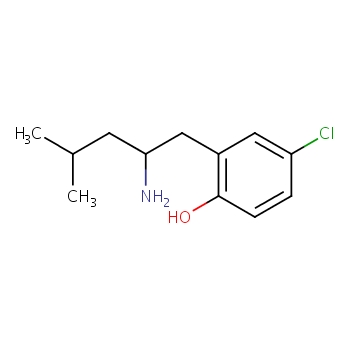 2-(2-amino-4-methylpentyl)-4-chlorophenol, get quote